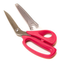 Ножницы 230мм портновские с защитным чехлом "KAI" N5230P розовые ручки