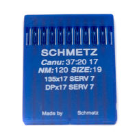 Иглы SCHMETZ DPx17 (135x17) SERV7 №120/19 (уп.10шт)
