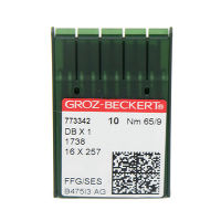 Иглы GROZ-BECKERT DBx1 FFG/SES №65/9 (уп.10шт.)