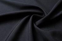 Ткань Габардин 180гр/м2, 100пэ, 150см, черный/S580, (рул 50м)_TPX051