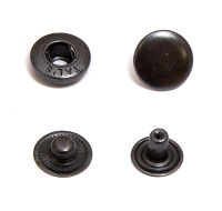 Кнопка L-15 цв оксид сталь 15мм (уп ок.720шт) К-02 Tal's