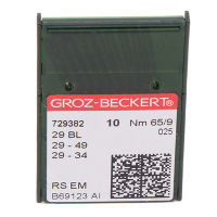 Иглы GROZ-BECKERT BLx29 (LWx6T) №65/9 (уп.10шт.)