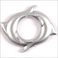 Люверс шторный 35мм Дельфин цв 05 серебро мат (уп 10шт) Belladona