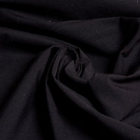 Ткань Карманка 100гр/м2,  65пэ/35хб, 150см, черный КХ-100/4/S580, (100м)_TPX047