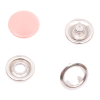 Кнопка рубашечная цв розовый 07 нерж 9,5мм со шляпкой (уп ок.1440шт) КР-14 EE