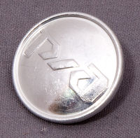 Пуговицы "РЖД" 22мм серебро (уп.100шт)