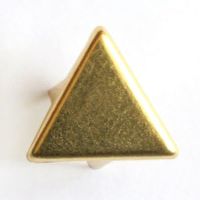 303-W золото 8мм Украшение на шипах "клепка" металл (упаковка 10000 штук)