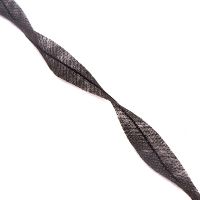 Лента нитепрошивная в пройму по косой 45г/м2 цв черный 15мм (рул 100м) Danelli LK4YP45 (WK-625 SL)