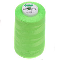 Нитки швейные 100% PE 40/2 цв 1512 зеленый яркий (боб 5000м) EURON