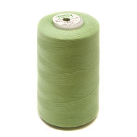 Нитки швейные 100% PE 40/2 цв 1206 зеленый бледный (боб 5000м) EURON