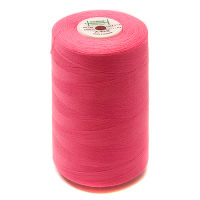 Нитки швейные 100% PE 40/2 цв 1163 розовый яркий (боб 5000м) EURON