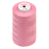 Нитки швейные 100% PE 50/2 цв 1153 розовый темный (боб 5000м) EURON
