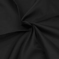 Ткань подкладочная Toray 190T 100%PE antistat цв S580 (440/6160) черный шир 150см/E124_PTM