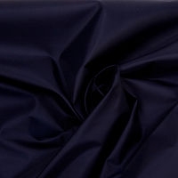 Ткань курточная Таффета 190T, WR/PU Silver, 65гр/м2, 100пэ, 150см, синий темный/S058, (рул 100м)_D