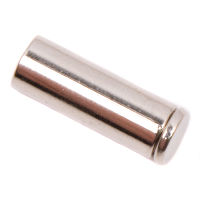 Концевик для шнура металл 6660-0098  (12х5.5мм) (для шнура 5,5мм) цв.никель  уп. 100 шт.(из двух частей)
