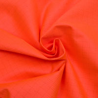 Ткань мембранная Multy protect TW Oxford 300D ANTISTAT WR/PU FR 3k/10k, 300гр/м2, 100пэ, 150см, оранжевый люминисцентый/S006 (рул 100м) KS_FI00005