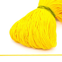 С16 Шнур плетеный 1,5мм цв.006 желтый (боб. 100м) БС