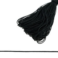 С16 Шнур плетеный 1,5мм цв.005 черный (боб. 100м) БС