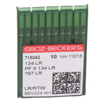 Иглы GROZ-BECKERT DPx5 LR (134LR) №110/18 (уп.10шт.)