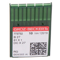 Иглы GROZ-BECKERT DCx27 (Bx27) №120/19 (уп.10шт.)