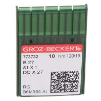 Иглы GROZ-BECKERT DCx27 №120 (уп.10шт.)