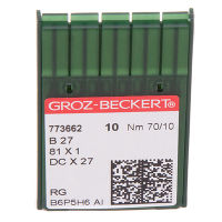 Иглы GROZ-BECKERT DCx27 (Bx27) №70/10 (уп.10шт.)
