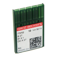 Иглы GROZ-BECKERT DCx27 (Bx27) (17) №90/14 (уп.10шт.)