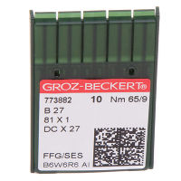 Иглы GROZ-BECKERT DCx27SES №65 (уп.10шт.)