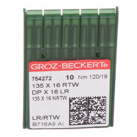 Иглы GROZ-BECKERT DPx16 LR (135x16) №120/19 (уп.10шт.)