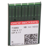 Иглы GROZ-BECKERT DPx17 №140/22 (уп.10шт.)