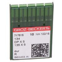 Иглы GROZ-BECKERT DPx5 №100 (уп.10шт.)