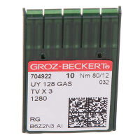 Иглы GROZ-BECKERT UY 128 GAS №80 (уп.10шт.)