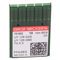 Иглы GROZ-BECKERT UY 128 GAS SES №65 (уп.10шт.)