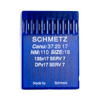 Иглы Schmetz 134 SERV7 №110/18 (уп.10шт)