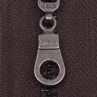 Молния металл №5 Оксид разъем 85см S-088 коричневый темный 182(М-5008-А) SBS