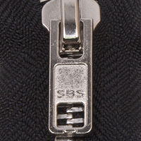 Молния металл №8 Никель разъем 60см черный S-580 311(М-8001-А) SBS