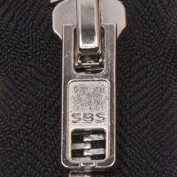Молния металл №8 Никель разъем 50см черный S-580 311(М-8001-А) SBS