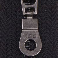 Молния металл №8 Оксид разъем 75см S-580 черный 182(М-8006-А) SBS