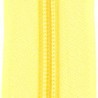 Молния спиральная №5 рулонная S-504 желтый яркий улучшенная 17г/м 200м/уп ZIP