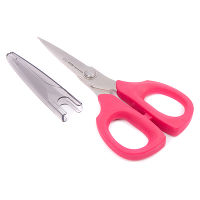 Ножницы 135мм швейные с защитным чехлом "KAI" N5135P розовые ручки