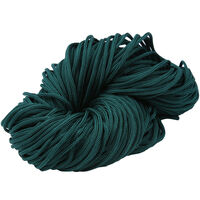 Шнур для одежды круглый цв зеленый темный 5мм (уп 100м) 5-13