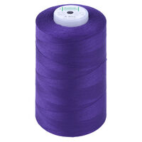 Нитки швейные 100% PE 40/2 цв 1199 фиолетовый темный (боб 5000м) EURON
