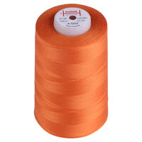Нитки швейные 100% PE 50/2 цв 1147 оранжевый темный (боб 5000м) EURON
