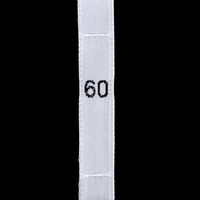 Р060ТБ 60 - размерник жаккард - тафта белый (уп. 1000 шт)