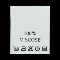 С104ПБ 100%Viscose - составник - белый (уп 200 шт.)