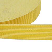 Резинка вязаная стандарт цв желтый 020мм (уп 25м) Ekoflex