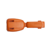 Концевик пластик 27101 крокодильчик цв оранжевый S-234 (уп 100шт)