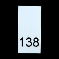Р138ПБ 138 - размерник - белый (уп.200 шт)