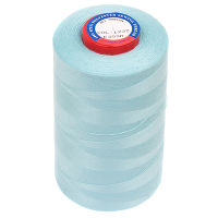 Нитки швейные 100% PE 40/2 цв 1232 голубой (боб 5000ярд) mH