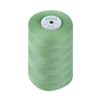 Нитки швейные 100% PE 40/2 цв 1207 зеленый бледный (боб 5000м) EURON